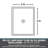 5' W x 6' D Single Threshold Shower Pan Liner
