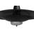 UFO 1 - Light Matte Black Single Pendant