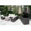 Wicker 6 - Person Patio Conversation Set with Cushions-726312743