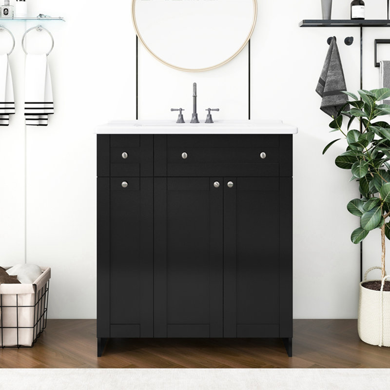 Armoire décorative, Noir