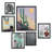 6 Piece Single Picture Frame Set on Canvas