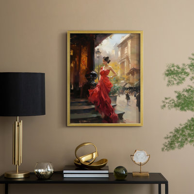 Reproduction encadrée WOMEN Series CDLXII - bois massif
