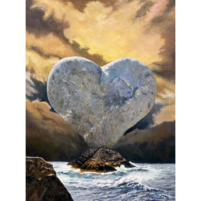 Heart Of Stone Revisited Print by Tom Blood