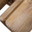 Table basse à piédestal en pin 50 po Flickinger