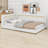 Comfort Upholstered Platform Bed with LED Lights and USB Charging Station-758350922-758350921