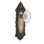 Victorian Plate with Decorative Keyhole and Crystal Victorian Knob