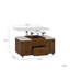 Table basse relevable avec tabourets et rangement