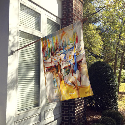 Chicopee Double Sided 40'' H x 28'' W Polyester House Flag