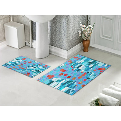 Ensemble de tapis de bain 2 pièces Dionys