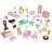 Grand View Mansion Wooden Dollhouse with Elevator and 34 Accessories