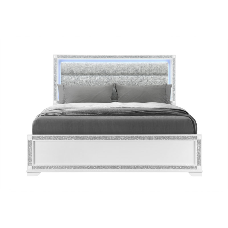 White Bed, King