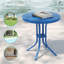 Table de bout en acier Ebern Designs-1375297080-1375297086
