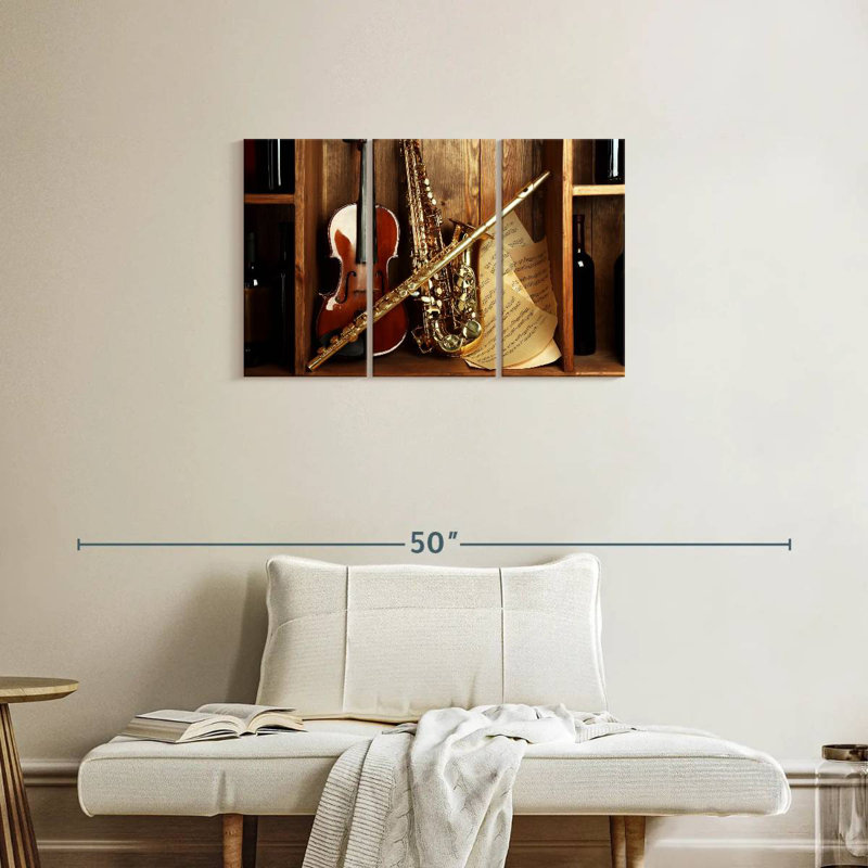 Abarca, instruments de musique classique, H 20 po x l 33 po
