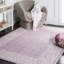 Tapis mauve / beige