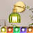Battery Operated Wall Sconces With Remote Control With Green Tulip Glass Lampshade (Set Of 2)-2035062632-2035062636