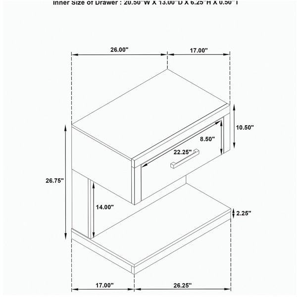 Dimensions du produit