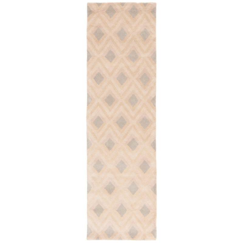 Isaac Mizrahi Hand Tufted Wool Geometric Rug, Runner 2'3" x 8'