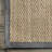 Stephanne Farmhouse Seagrass Natural/Dark Gray Area Rug-1112745652