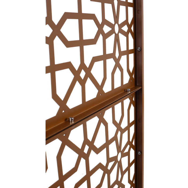 Écran d'intimité pour l'extérieur et l'intérieur, Brun