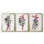 Christmas Holiday Art Cxxxi - Toile tendue avec châssis sur mesure - 3 pièces-1753161735-1753161731