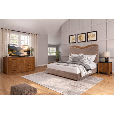 Ensemble de chambre avec grand lit 3 pièces Huntsville Carstens