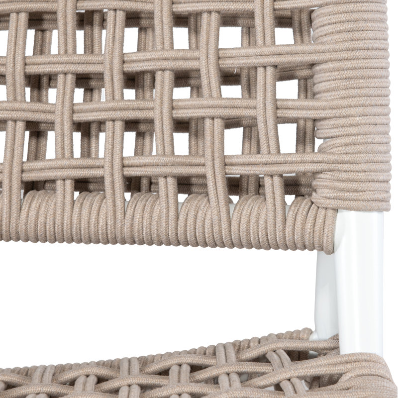 Chaise de patio en aluminium thermolaqué Bahia