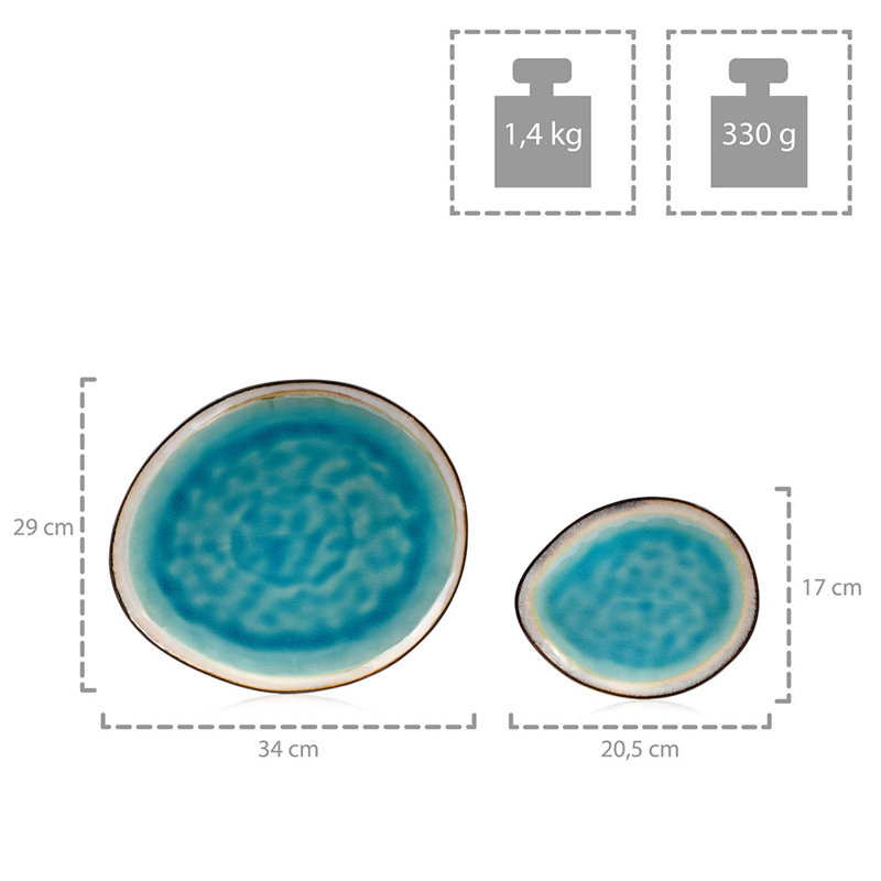 11-Piece Ruth Serving Platter Set