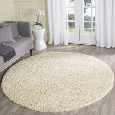 Rizco Shag Performance Solid Color Rug