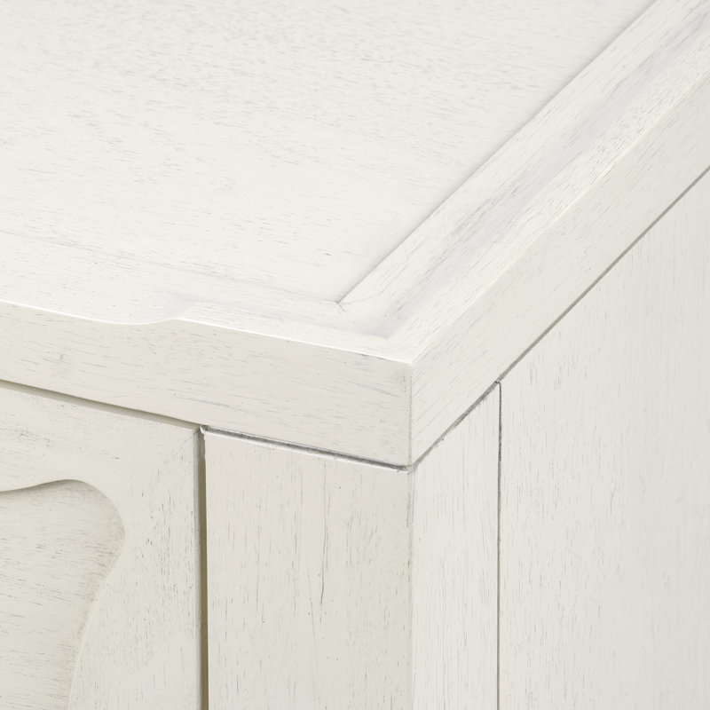 Sara 3-Drawer End Table, Sailcloth Sheen