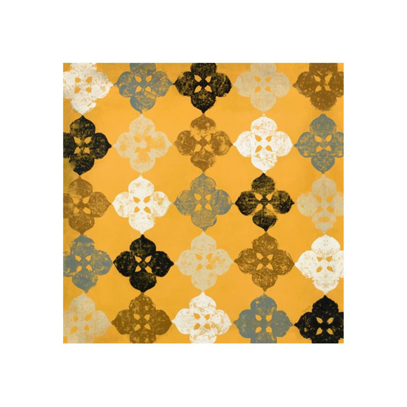 «Repetition I» par Kari Taylor - peinture sans cadre, Plexi, H 24 po x l 24 po x 1,5 po