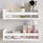 Rigga 16" Floating Shelves with Front Bar