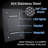 14x20inch Shower Head with 3 Functions Rainfall Waterfall Mist, High-Pressure Rainfall Spray Waterfall Shower Water Filter Rain Fixed Shower Head 2.5 GPM-100915552