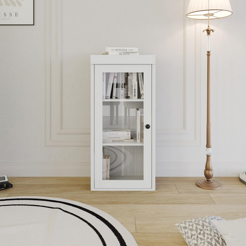 DOOR CABINET IN WHITE, White