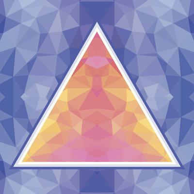 Geometric Background - Wrapped Canvas Print