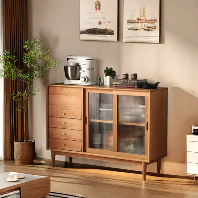 Buffet avec rangement Cherry Wood