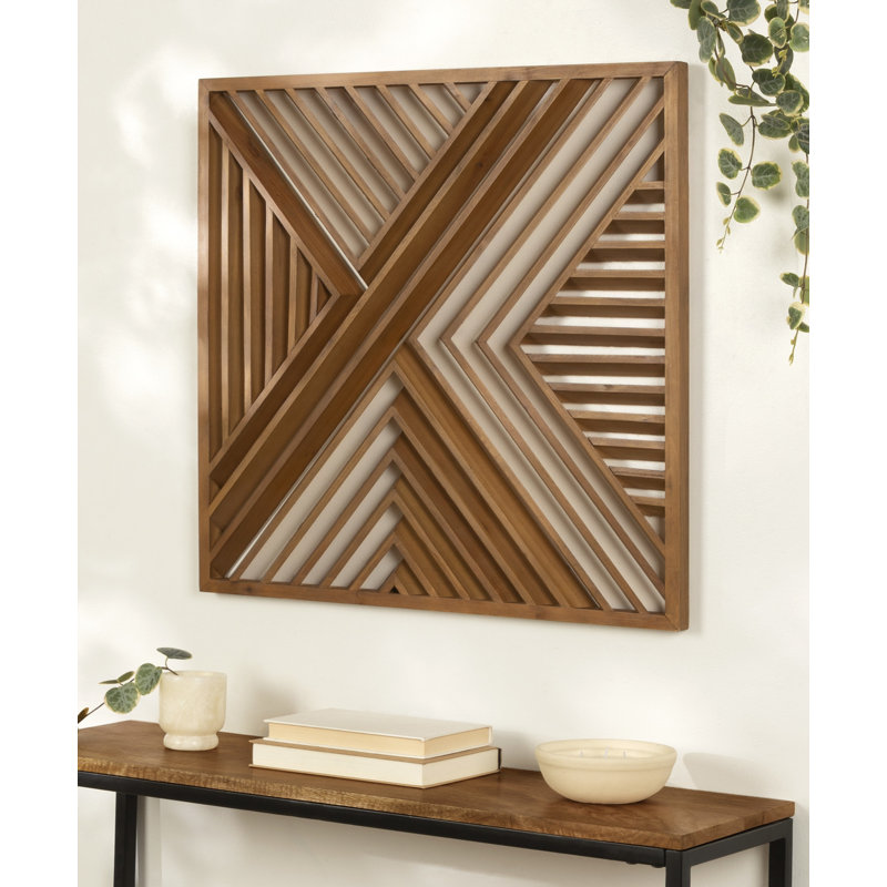 Plaque murale en bois Corrigan Studio® 26 x 26