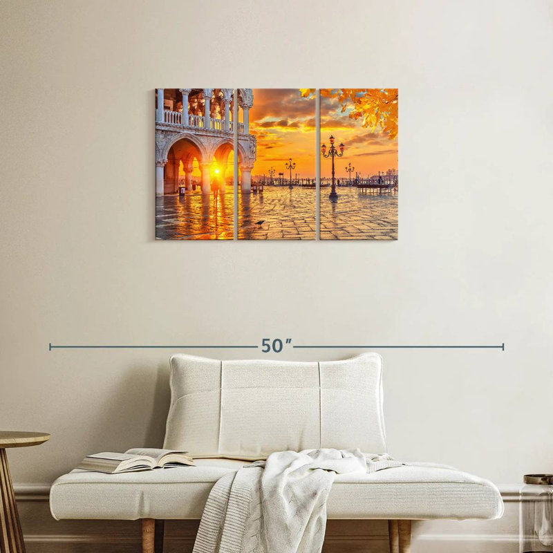 Sebbie Piazza Di San Marco, H 20 po x l 33 po