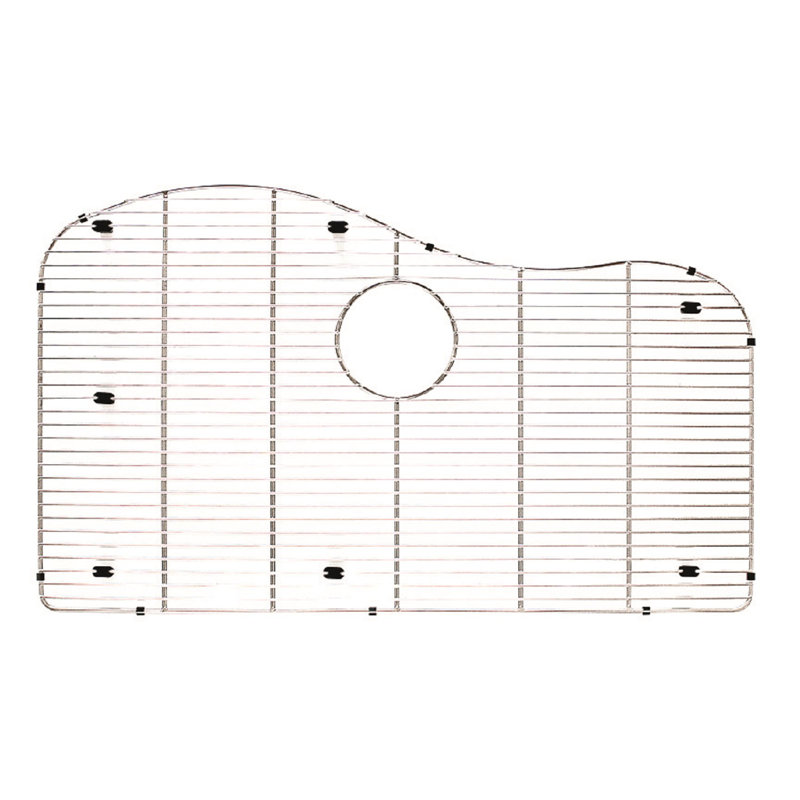 Chrome 27" x 17" Stainless Steel Sink Grid