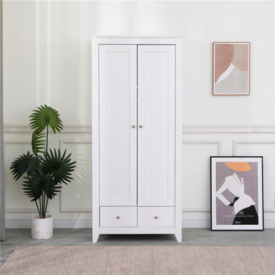 Ommegang 2 Door Manufactured Wood Wardrobe
