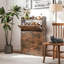 Armoire à chaussures étroite Grain de bois-1418611311