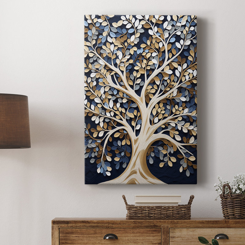 LANDSCAPES Series CXCVIII -Custom Wrapped Gallery Cavas, 18" H x 12" W