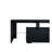 Modern Black TV Stand, 20 Colors LED TV Stand W/Remote Control Lights-1234429626