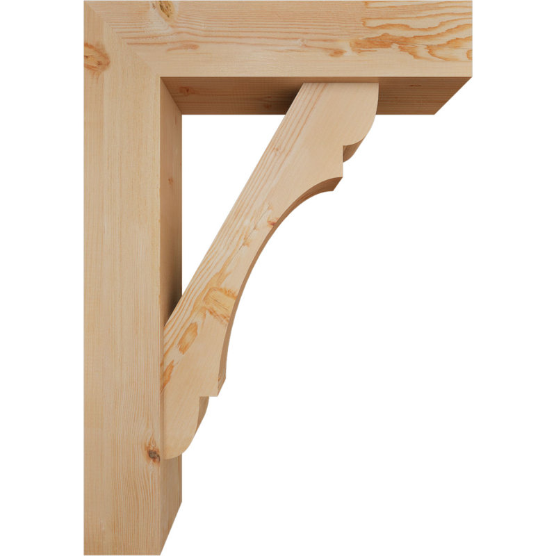 Support de bloc olympique avec entretoise décalée, 40 x 28, Sapin Douglas de l 7 1/2 (lisse)