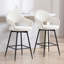 Tabouret de comptoir pivotant 26 po avec structure en métal (ensemble de 2)-562760716-562760718