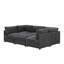 Canapé modulaire en velours côtelé Grandmie-439360347