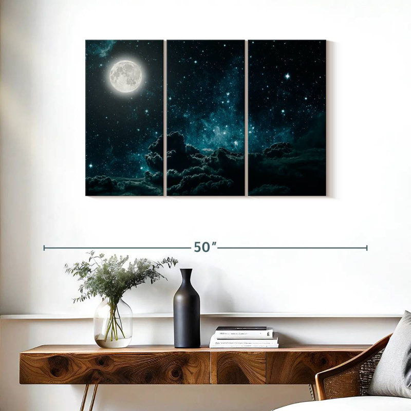 Oberle Galaxy Moonlight, 24" H x 38" W