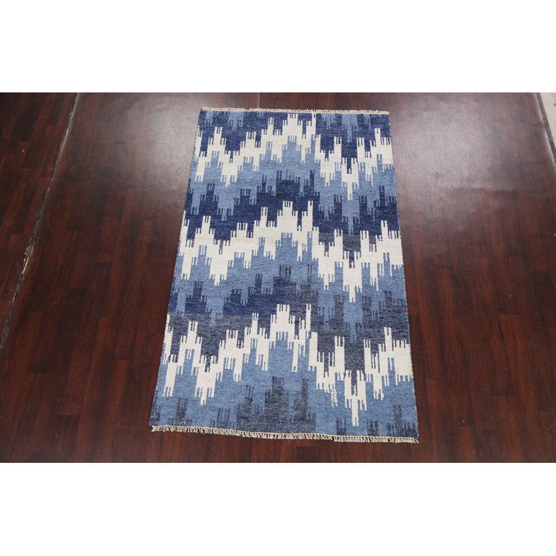 One-of-a-Kind 4'11" X 7'10" New Age Area Rug in