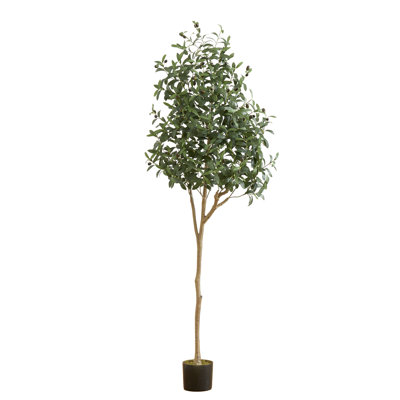 Arbre artificiel 72 po en olivier en pot