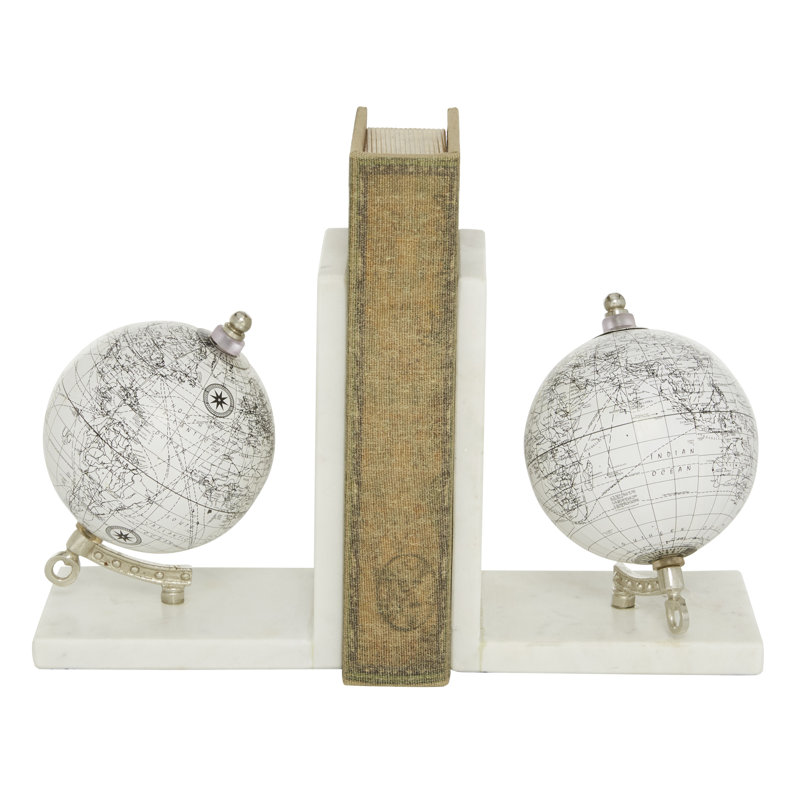 Serre-livres mappemonde
