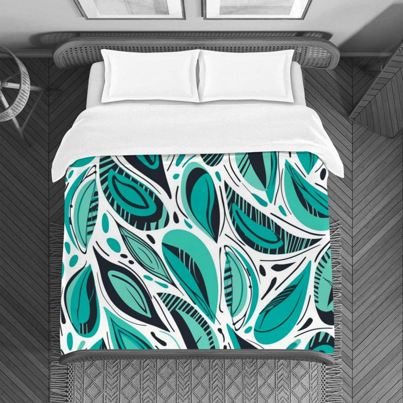 Funky Abstract Duvet Cover, Twin Duvet Cover